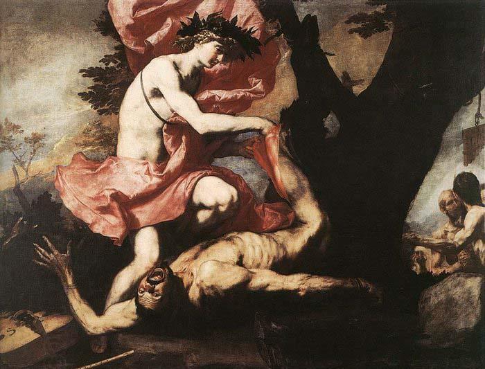 Jusepe de Ribera Apollo Flaying Marsyas oil painting picture